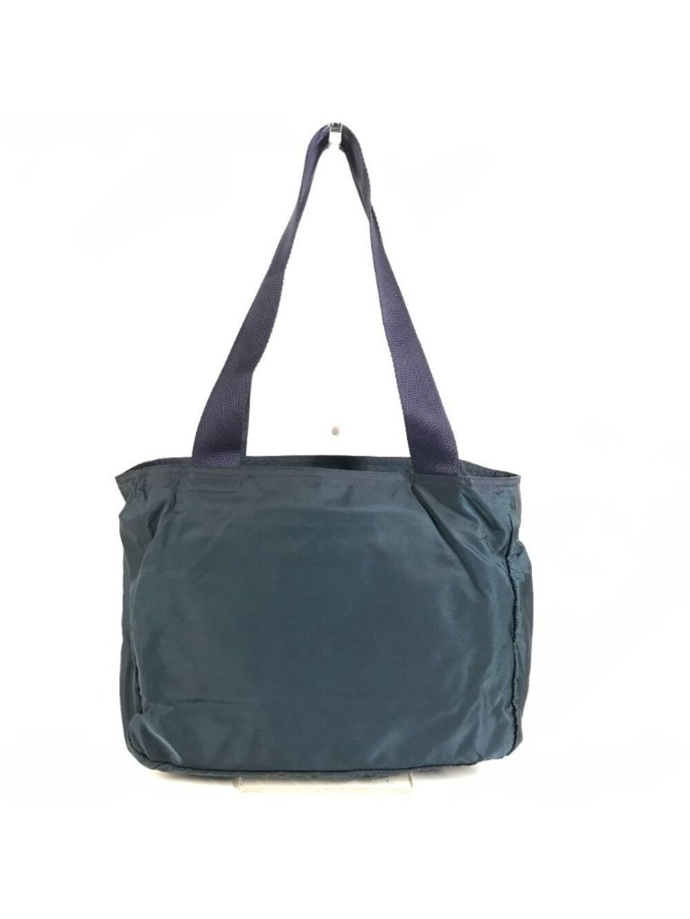 Prada Shoulder Bag Triangle Logo Nylon Navy - Picture 2 of 9